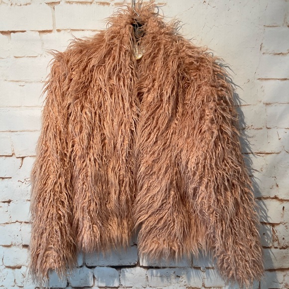 California Moonrise Shaggy Faux Fur Jacket XL EUC - Picture 2 of 4